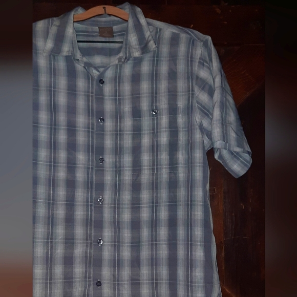 🌟3/50 Great Northwest Short Sleeve Dress Shirt - Picture 4 of 6